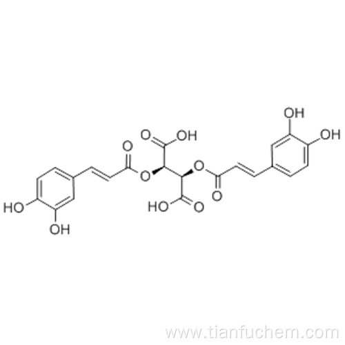 Butanedioic acid,2,3-bis[[3-(3,4-dihydroxyphenyl)-1-oxo-2-propen-1-yl]oxy]-,( 57190680,2R,3R)- CAS 6537-80-0